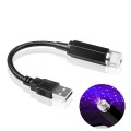 Đèn led chiếu trần xe hơi ô tô trần nhà cắm Usb tiện lợi P182, Màu tím 