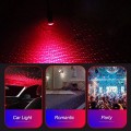 Đèn led chiếu trần xe hơi ô tô trần nhà cắm Usb tiện lợi P182, Màu tím 