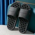 Dép đi trong nhà có lỗ thoáng khí, massage chân chống trơn trượt Z111, Màu xám - Size 40-41 - 1 đôi
