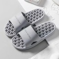 Dép đi trong nhà có lỗ thoáng khí, massage chân chống trơn trượt Z111, Màu xám - Size 40-41 - 1 đôi