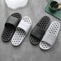 Dép đi trong nhà có lỗ thoáng khí, massage chân chống trơn trượt Z111, Màu xám - Size 40-41 - 1 đôi