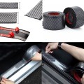 Miếng dán chống xước ô tô chất liệu cao su mạ cacbon cao cấp P175,  Bản rộng 5cm (dài 1m)