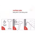 Đinh treo tranh ảnh không cần khoan đục tường BA662, Combo 20 đinh 4 chân