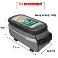 Túi đựng đồ treo khung xe đạp có ngăn để điện thoại cao cấp P135