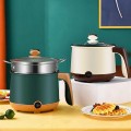 Nồi lẩu điện mini 2 tầng đa năng kèm khay hấp tiện lợi BA214
