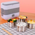 Hộp cơm cắm điện văn phòng 2 tầng đa năng BA195