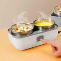 Hộp cơm cắm điện văn phòng 2 tầng đa năng BA195
