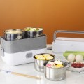 Hộp cơm cắm điện văn phòng 2 tầng đa năng BA195