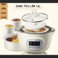 Nồi nấu chậm ninh hầm cách thủy dung tích 1.6L đa năng BA286