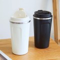 Cốc cà phê giữ nhiệt 500ml thiết kế nắp chống tràn cao cấp BA181