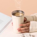 Cốc cà phê giữ nhiệt 500ml thiết kế nắp chống tràn cao cấp BA181