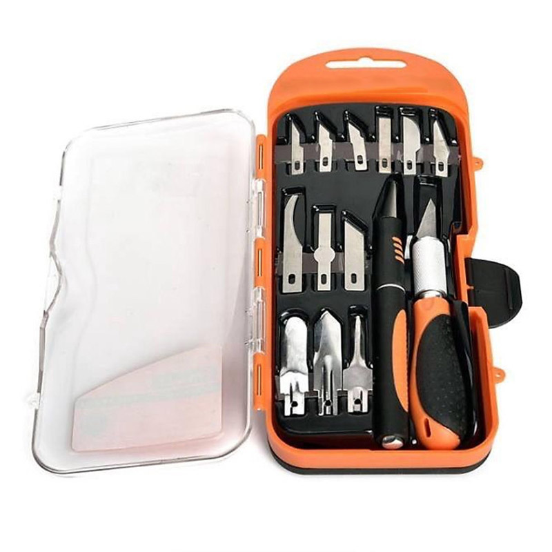 Bộ dao điêu khắc, trạm chổ chuyên dụng 14 chi tiết N282