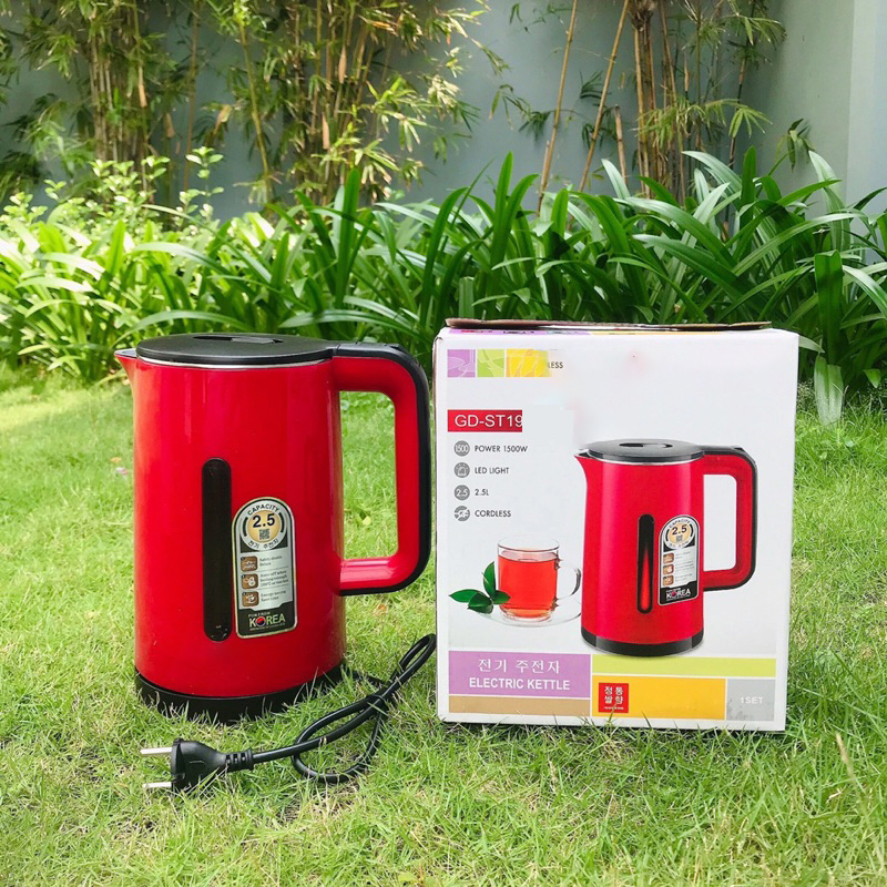 Ấm đun nước siêu tốc 2.5L GD-ST19 công suất 1500W BA353