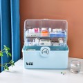 Hộp đựng thuốc và đồ dùng cá nhân cho gia đình 3 tầng gấp gọn BA136