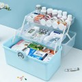 Hộp đựng thuốc và đồ dùng cá nhân cho gia đình 3 tầng gấp gọn BA136