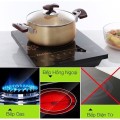 Bộ 3 nồi nhôm anod nắp kính cao cấp BA128