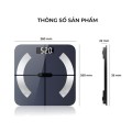 Cân sức khỏe điện tử thông minh kết nối bluetooth RSB02-S BA227