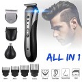 Tông đơ cắt tóc kiêm cạo râu tỉa lông mũi đa năng J136