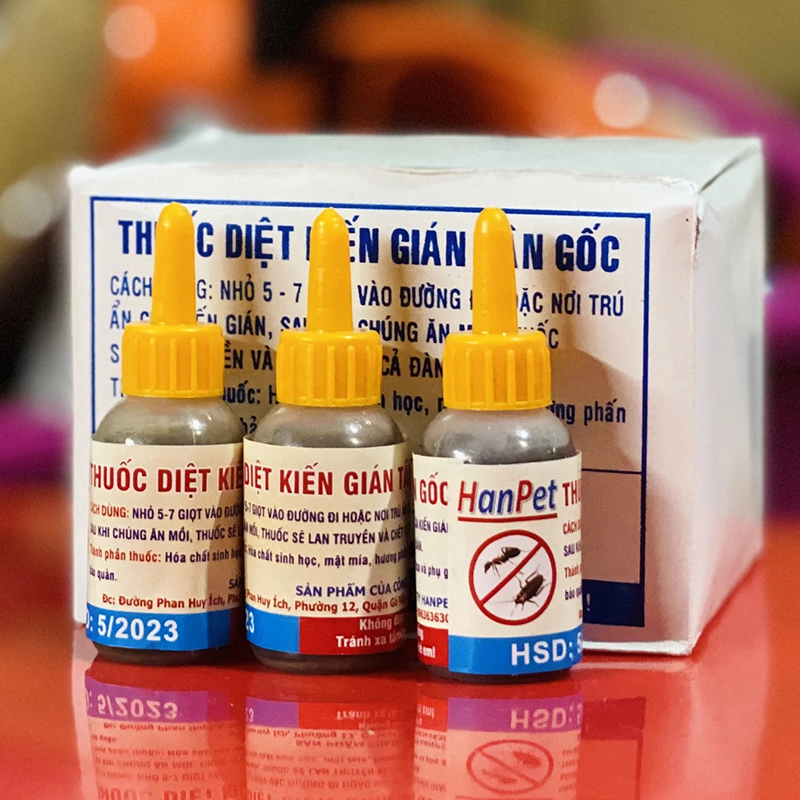 Combo 5 lọ diệt kiến diệt gián sinh học hiệu quả, an toàn N105