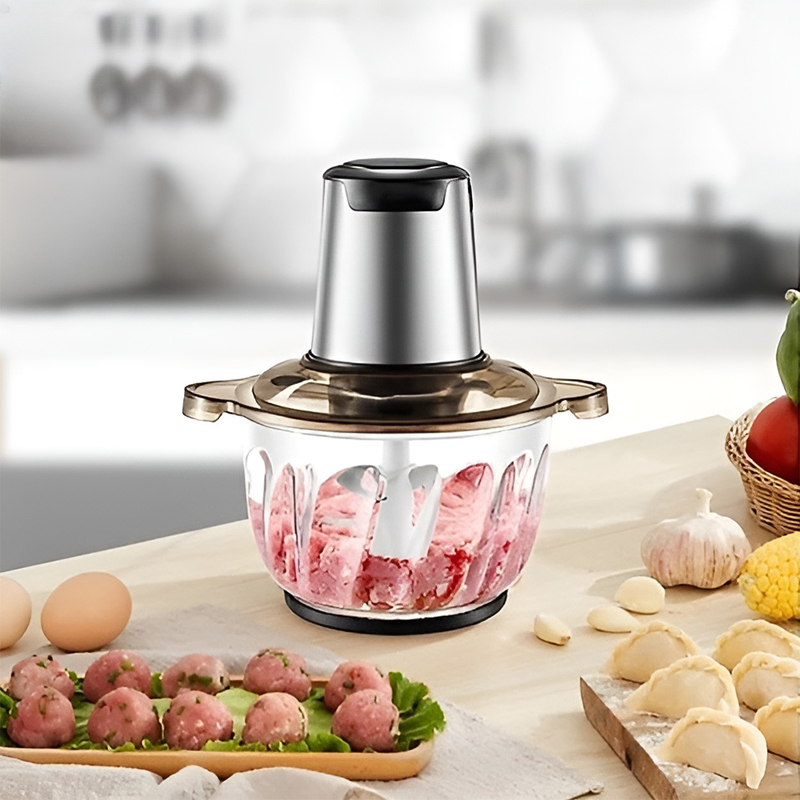 Máy xay thịt đa năng KV-7014K cối xay thủy tinh 2L BA314