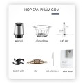 Máy xay thịt đa năng KV-7014K cối xay thủy tinh 2L BA314