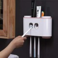 Bộ nhả kem đánh răng tự động thông minh kèm 4 cốc tiện lợi N217
