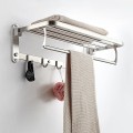 Giá treo khăn kết hợp để đồ nhà tắm có thể gấp gọn tiện lợi T140