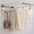 Giá treo khăn kết hợp để đồ nhà tắm có thể gấp gọn tiện lợi T140
