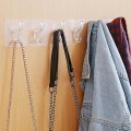 Thanh 6 móc treo đồ dán tường siêu dính chịu lực đa năng N320