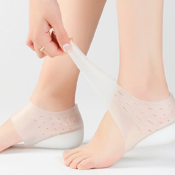 [Combo 2 đôi] Tất độn đế tăng chiều cao silicon có đệm khí cao cấp X117