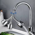 Đầu vòi rửa chén bát tăng áp điều hướng ống lò xo N208