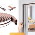 Ron dán khe cửa chống va đập, chống ồn, chống bụi N305, Màu nâu - Loại 5m