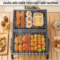 Bếp nướng than hoa bbq ngoài trời đi cắm trại, picnic cao cấp BA713