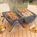 Bếp nướng than hoa bbq ngoài trời đi cắm trại, picnic cao cấp BA713