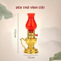 Đèn thờ vĩnh cửu sử dụng pin thiết kế cổ kính