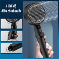 Vòi hoa sen tăng áp lực nước 5 trong 1 thiết kế hiện đại BA723, Vòi hoa sen không dây