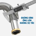 Bộ xi phông, ống xả chậu rửa bát 2 hố cao cấp BA724