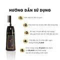 Lược nhuộm phủ bạc thảo dược 350ml, Màu nâu đen