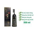 Lược nhuộm phủ bạc thảo dược 350ml, Màu nâu đen