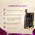 Lược nhuộm phủ bạc thảo dược 350ml, Màu nâu đen