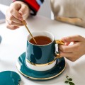 Bộ tách trà, cà phê gốm sứ cao cấp kèm hộp quà tặng sang trọng