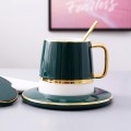 Bộ tách trà, cà phê gốm sứ cao cấp kèm hộp quà tặng sang trọng