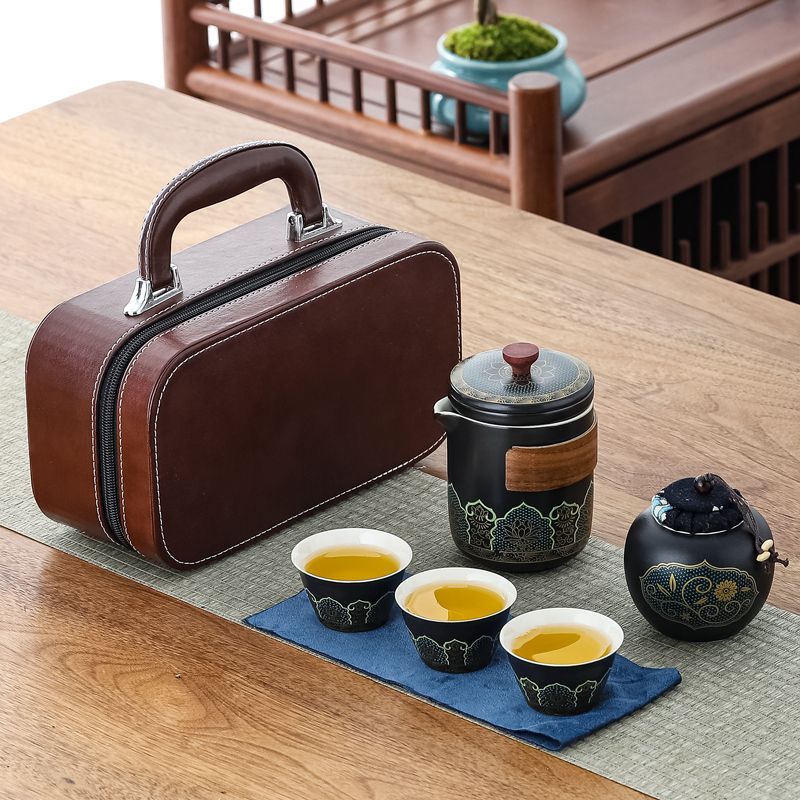 Bộ trà xách tay du lịch cao cấp