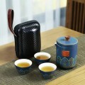 Bộ ấm trà du lịch cao cấp Liên Đài Các 
