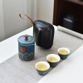Bộ ấm trà du lịch cao cấp Liên Đài Các 