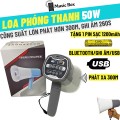 Loa phóng thanh cầm tay mini tiện lợi phù hợp cho các hoạt động ngoài trời, Màu đỏ