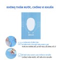 Set 50 miếng giấy lót bồn cầu tự phân hủy nhỏ gọn tiện dụng