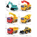 Bộ 6 loại xe ô tô công trình đồ chơi cỡ lớn cho bé