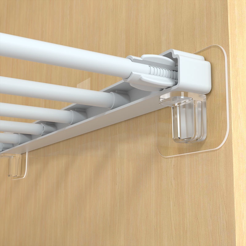 Miếng dán chốt đỡ kệ chữ L cao cấp treo tường không khoan móc, giá đỡ tủ, kê ván, chia ngăn, siêu dính