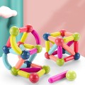 Bộ xếp hình nam châm từ tính 64 chi tiết cho bé